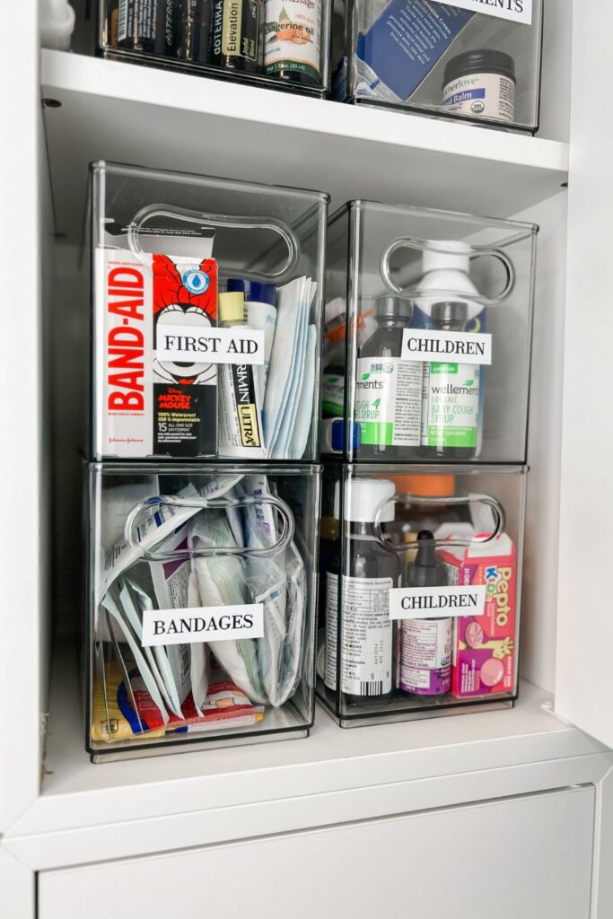 How to organize your medicine cabinet in 7 easy steps - Coco's Caravan
